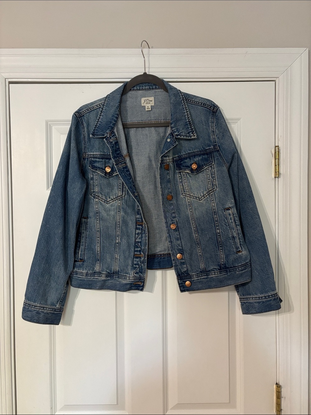 J. Crew Classic Blue Denim Jean Jacket - Women's